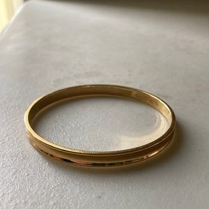 Monet Gold-tone Bangle Bracelet